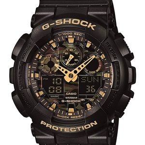 Casio G-Shock Camo with Black Resin Band